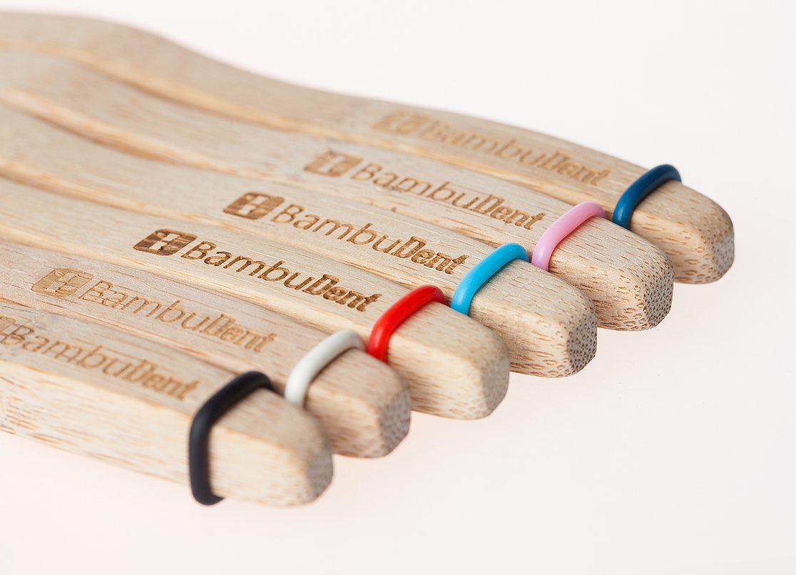 BambuDent Colorringe für Zahnbürsten